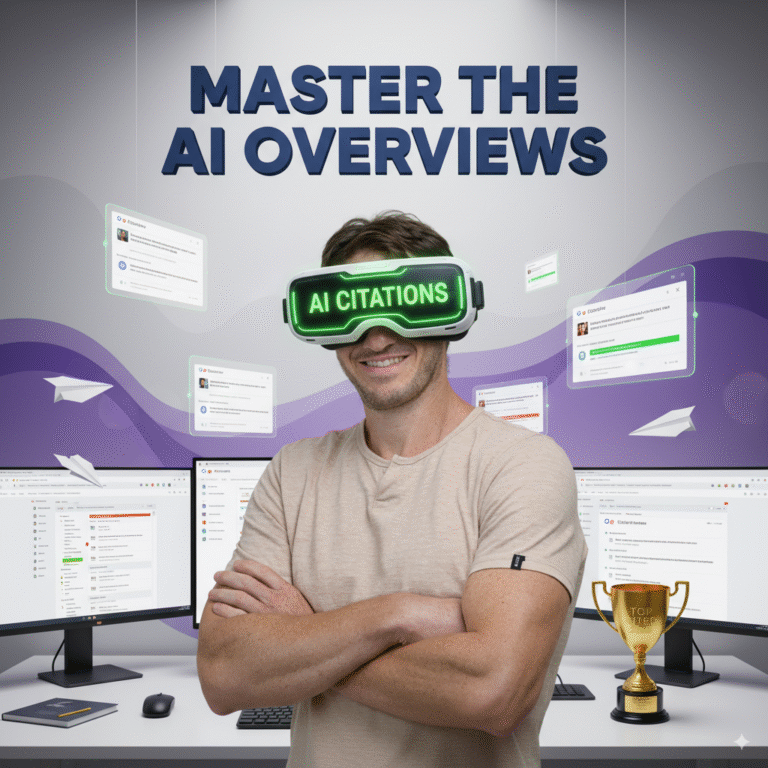 איך לגרום ל-Google AI Overviews לצטט את האתר שלי - באנר
