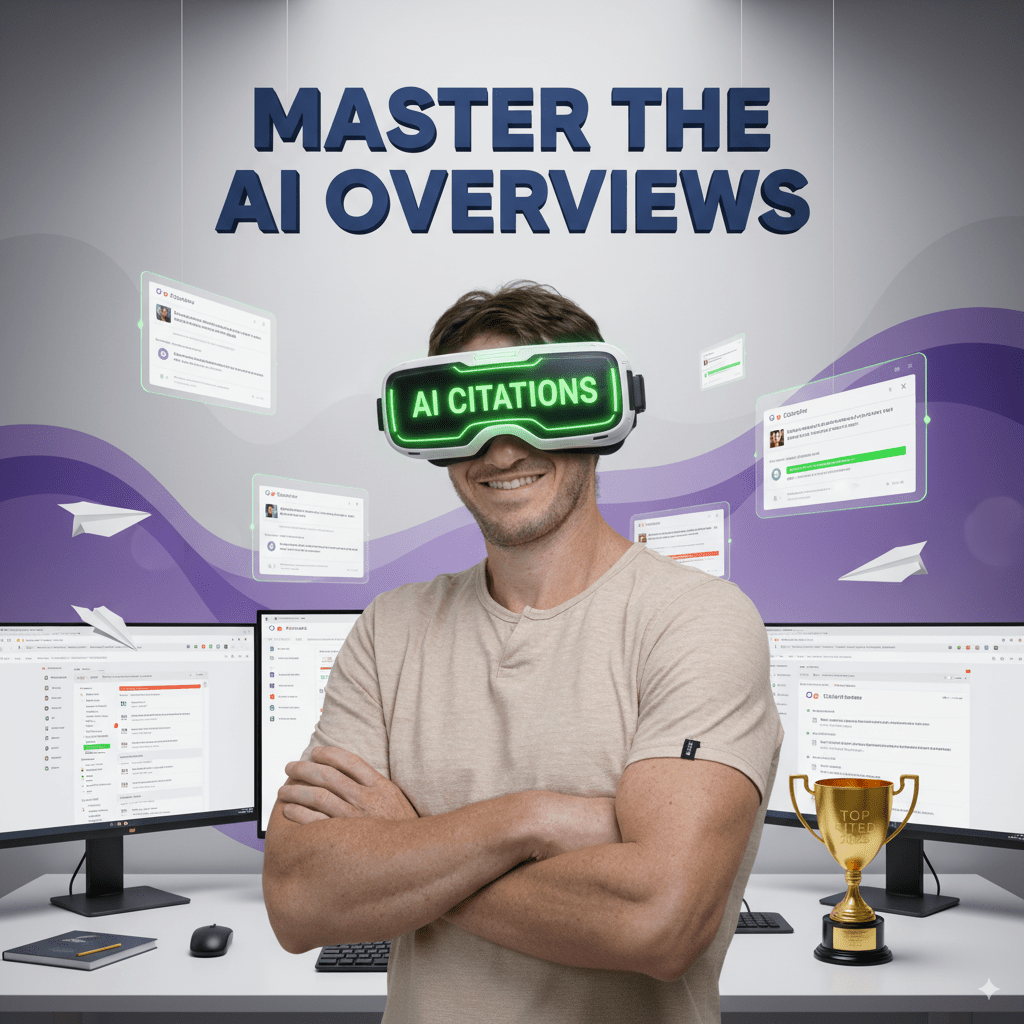 איך לגרום ל-Google AI Overviews לצטט את האתר שלי - באנר