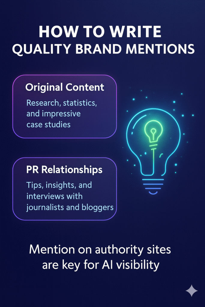 איך ליצור אזכורים איכותיים