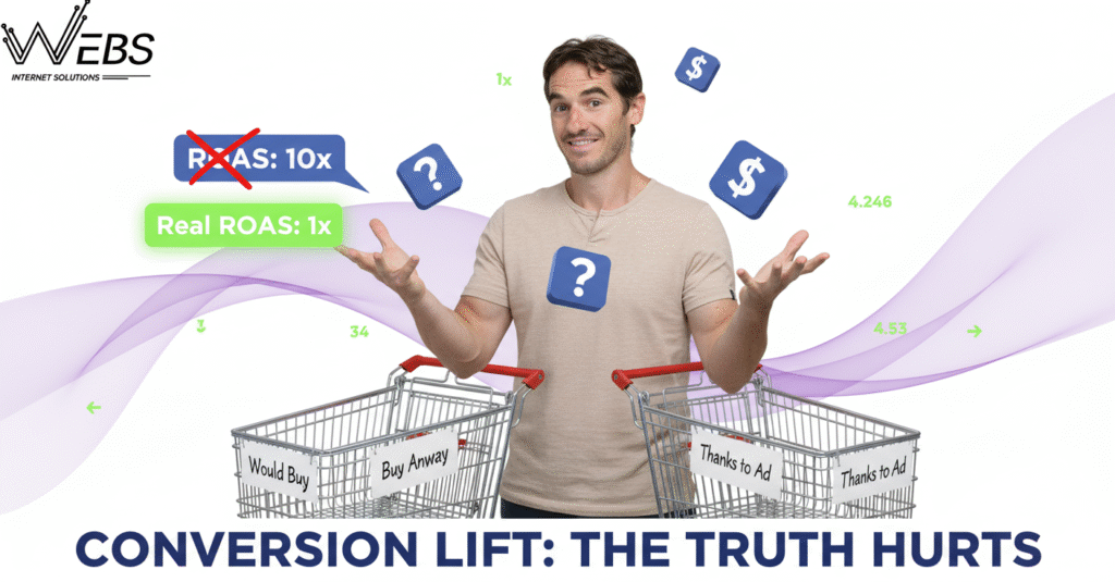 מה זה Conversion Lift בפייסבוק ואיך הוא מודד תוספת אמיתית למכירות