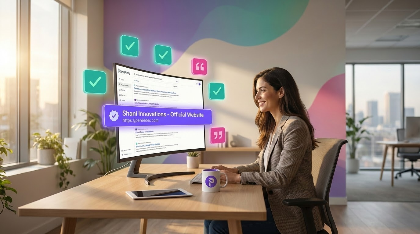 תרחיש מעשי לעסק שרוצה להופיע בתשובות Perplexity