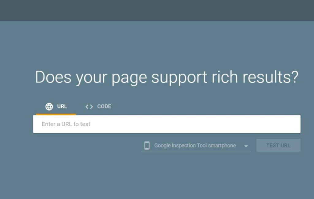 Rich Results Test של גוגל