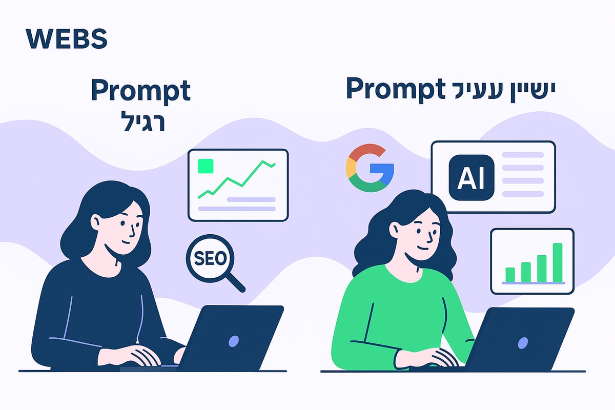 מה זה פרומפט רגיל ומה זה פרומפט יעיל לקידום?