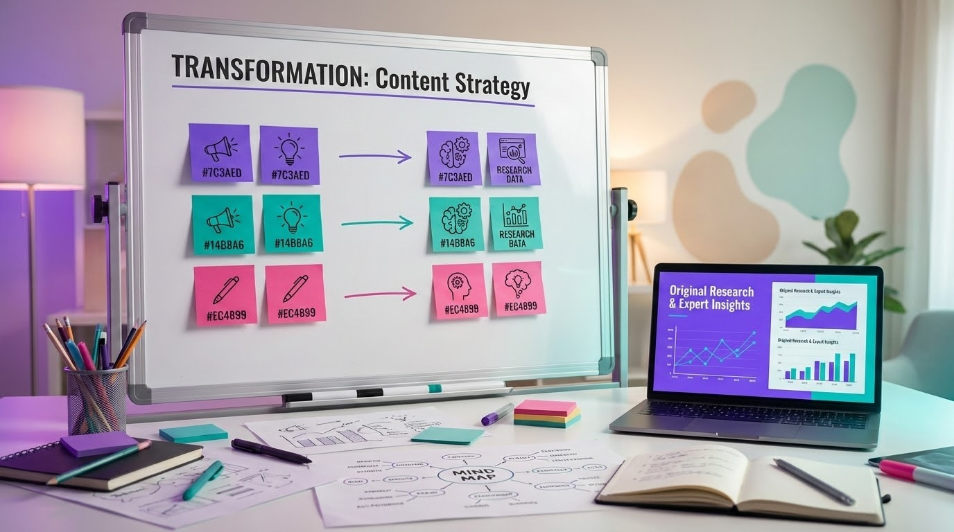 אסטרטגיית תוכן חדשה להתמודדות עם AI Overviews