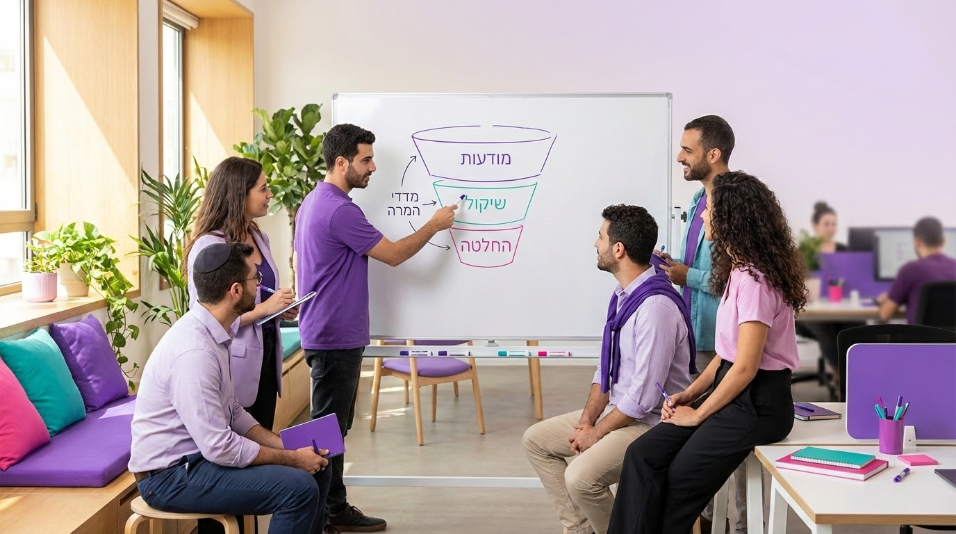 בניית אסטרטגיית תוכן שממירה מבקרים ללקוחות