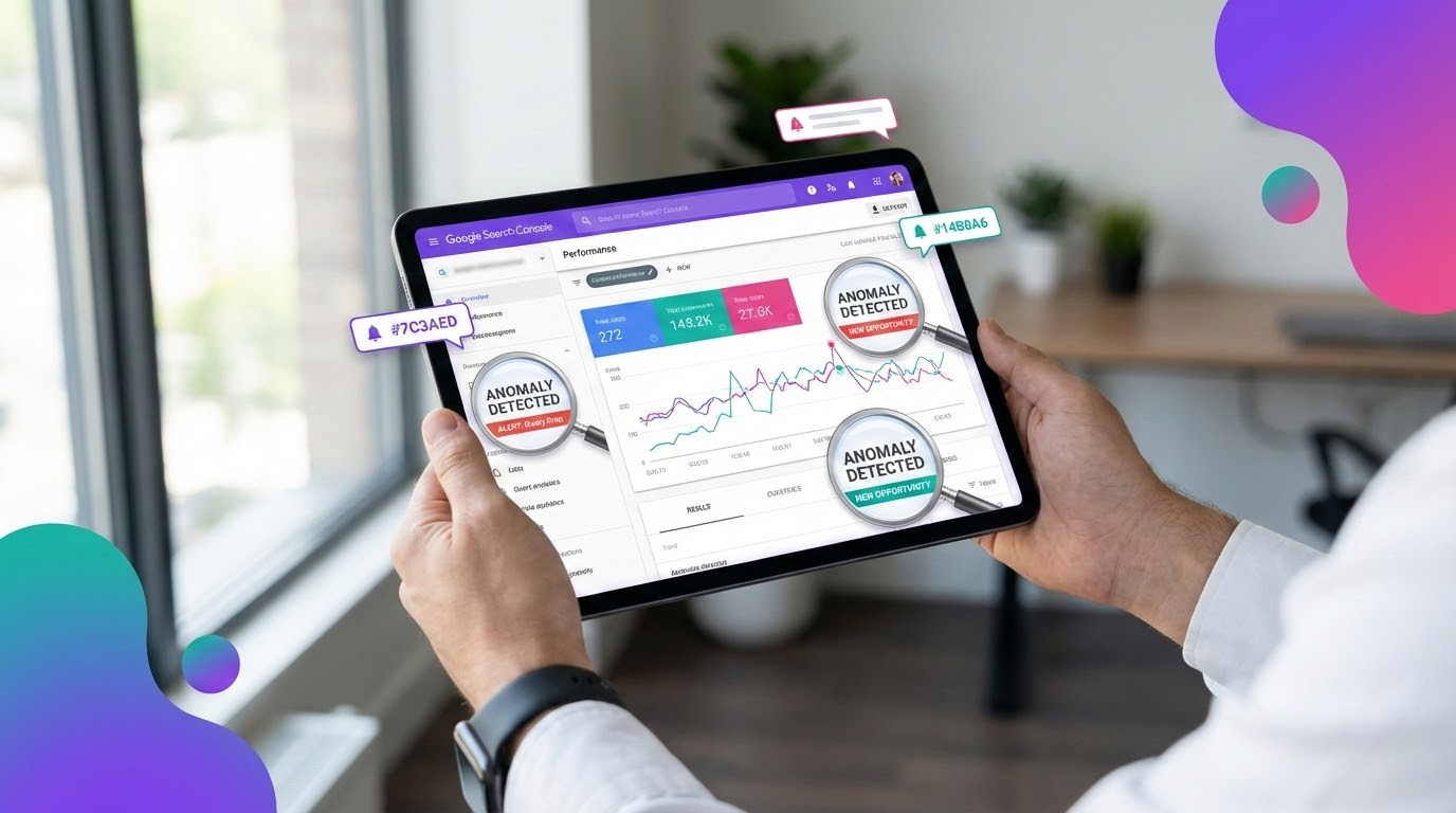 זיהוי שינויים בביצועים דרך Search Console - מדריך ויזואלי
