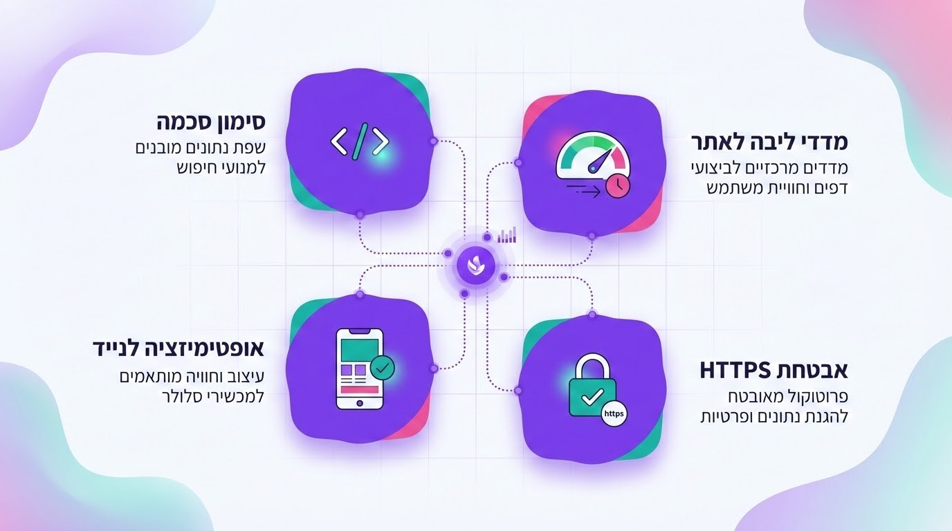 אופטימיזציה טכנית לקידום באמצעות Schema ומהירות