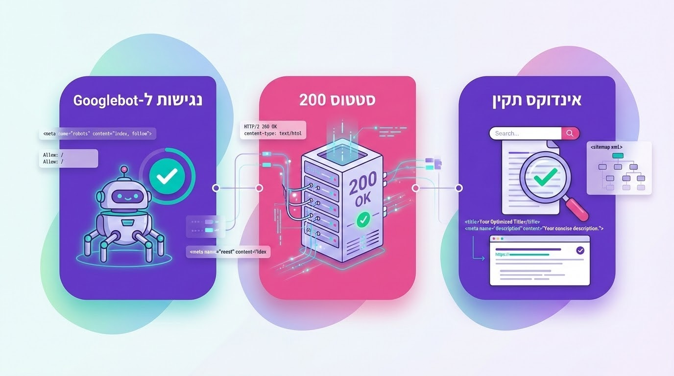 דרישות טכניות להופעה ב-AI Overviews