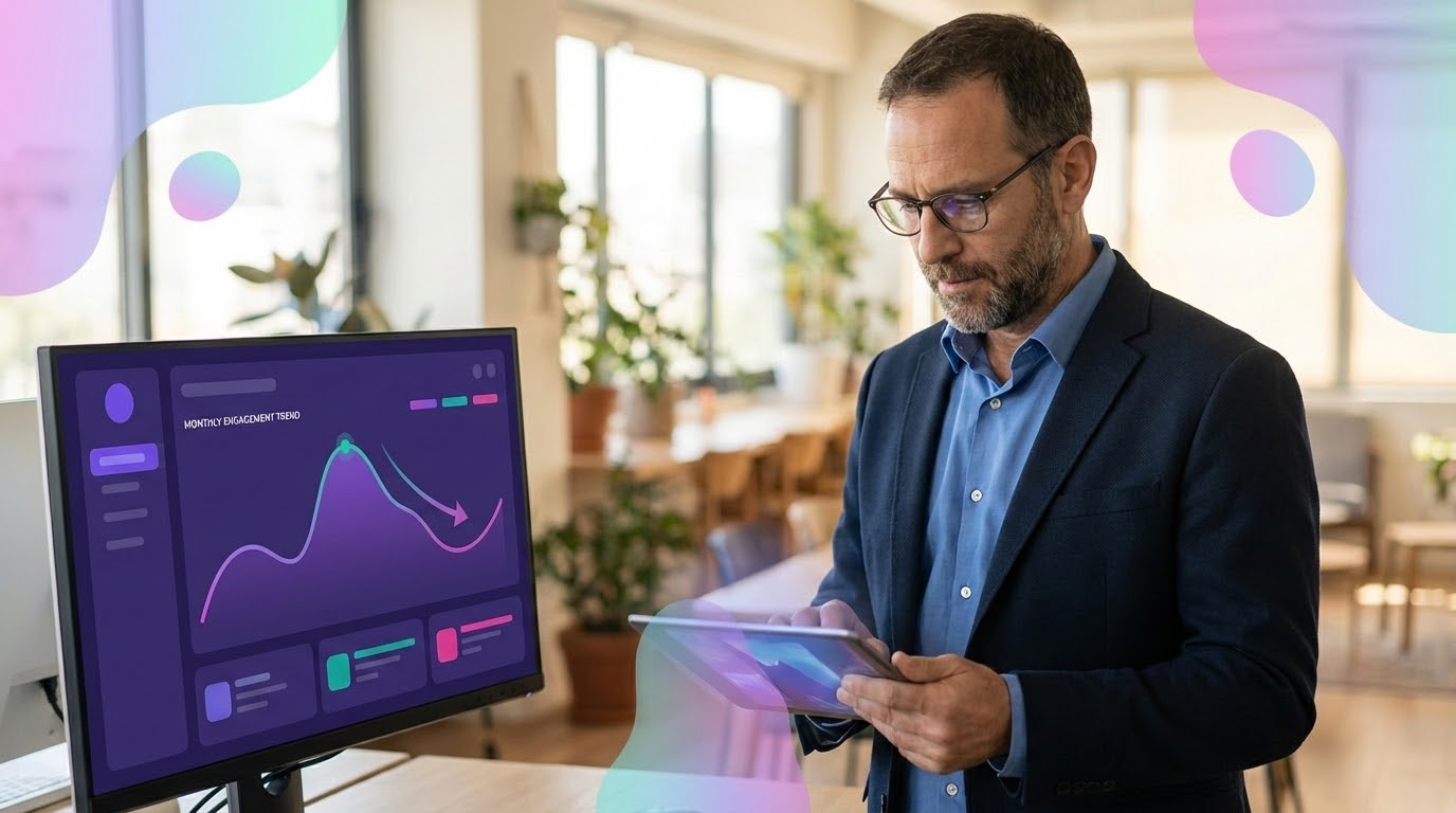 גרף המציג מגמות תנועה לאתרים בעידן AI Overviews