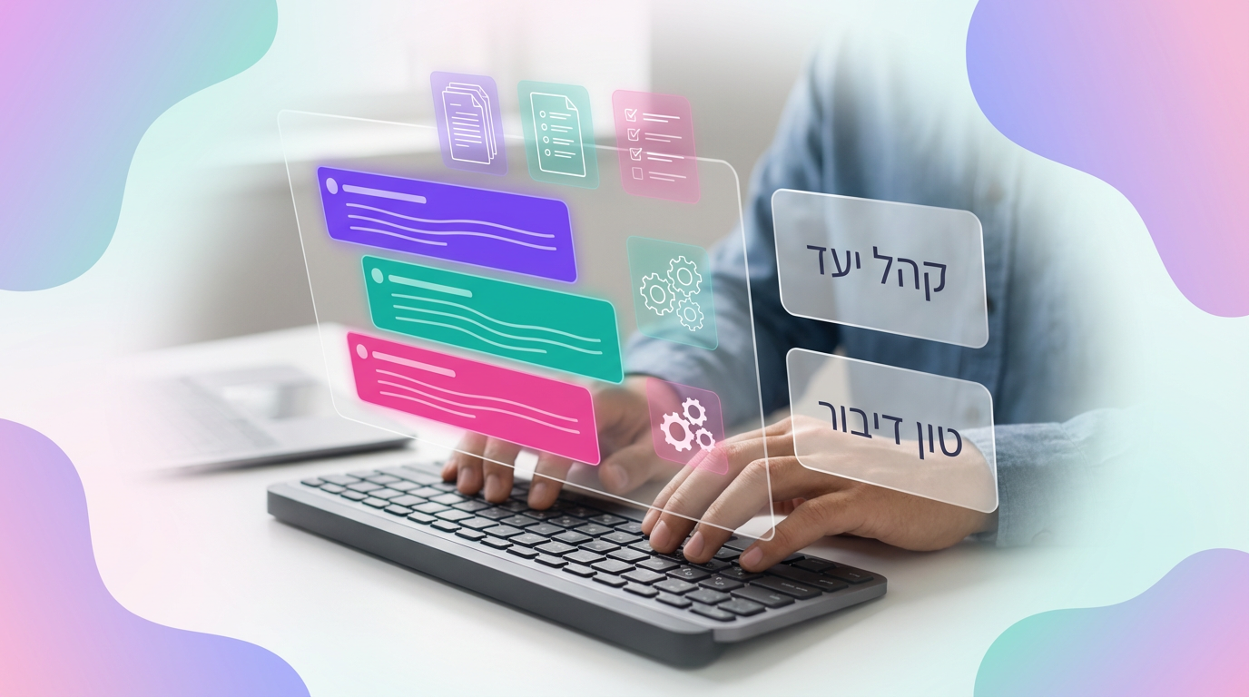 בניית בריף ופרומפט לכתיבת תוכן AI איכותי