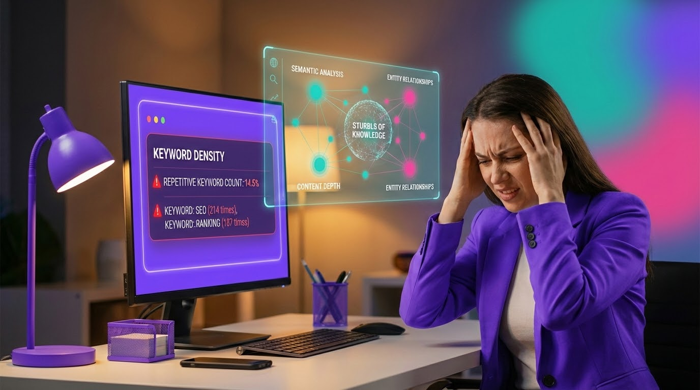 טעות נפוצה בקידום אתרים - אופטימיזציה לפי צפיפות מילים בלבד