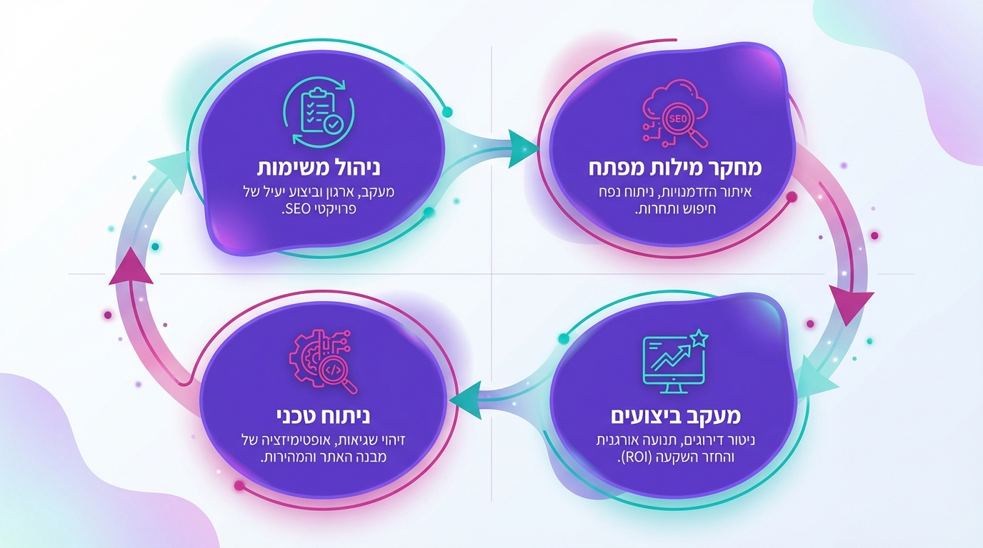 פיצ'רים קריטיים במערכת קידום אתרים בענן - מה חשוב לבדוק