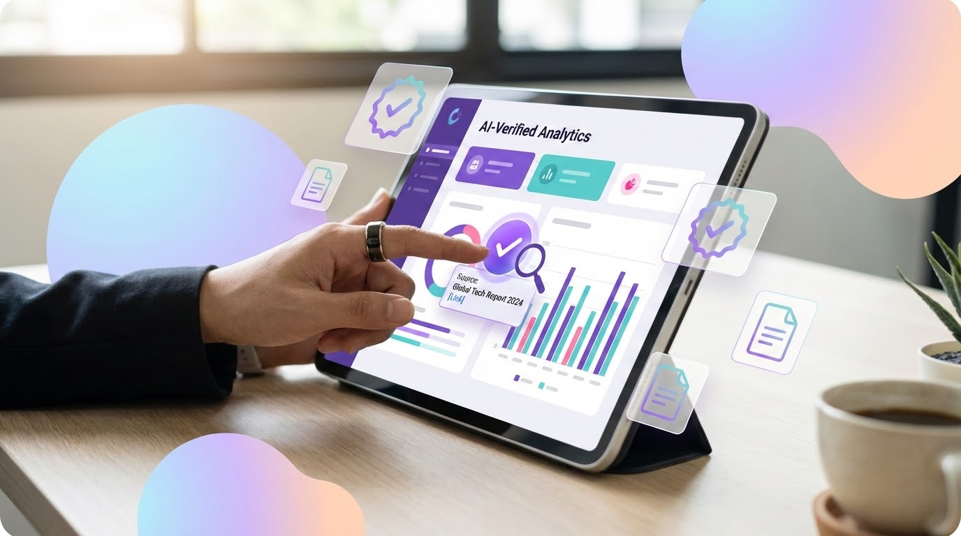 איך לוודא שדוחות AI מבוססים על נתונים אמיתיים ולא על המצאות