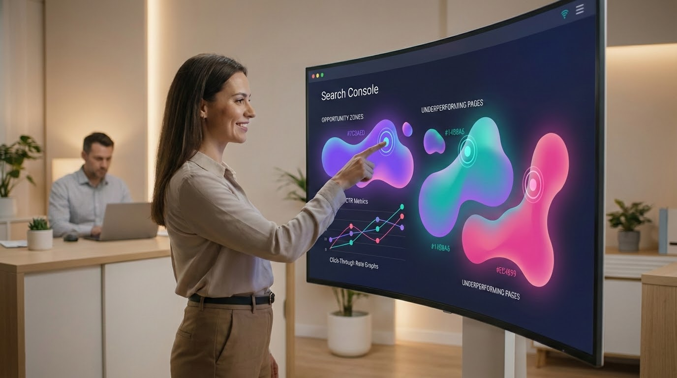 זיהוי הזדמנויות CTR דרך דוחות SEO אוטומטיים