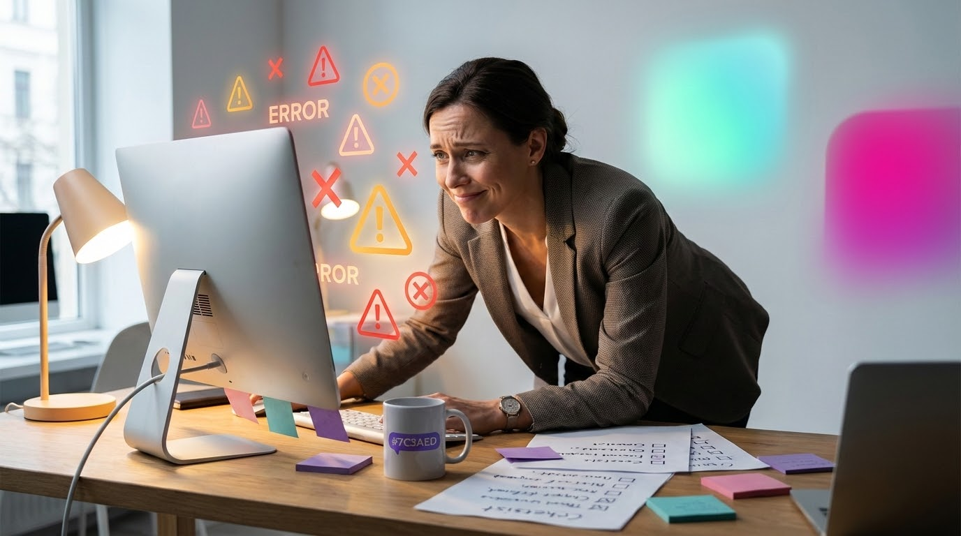 טעויות נפוצות שבעלי אתרים חוזרים עליהן בניהול שגיאות טכניות