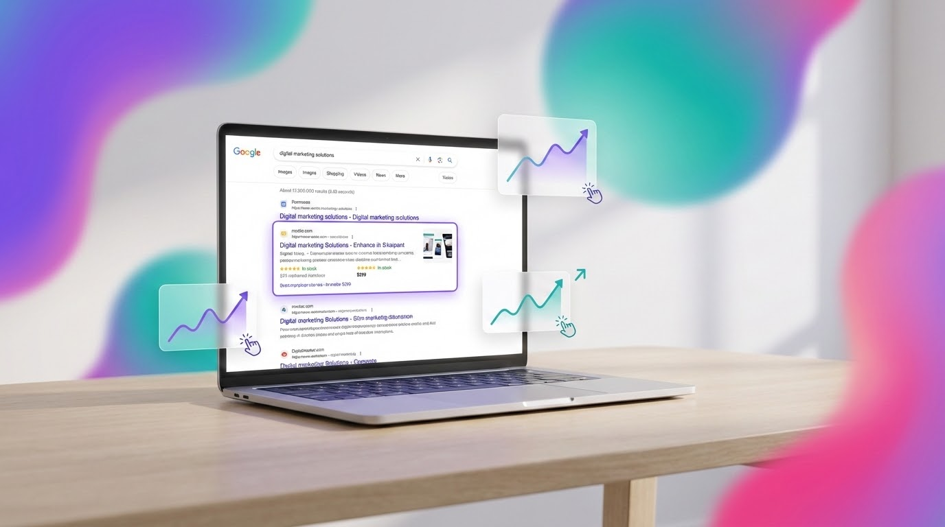 דוגמה לשיפור CTR בתוצאות חיפוש באמצעות אופטימיזציה חכמה