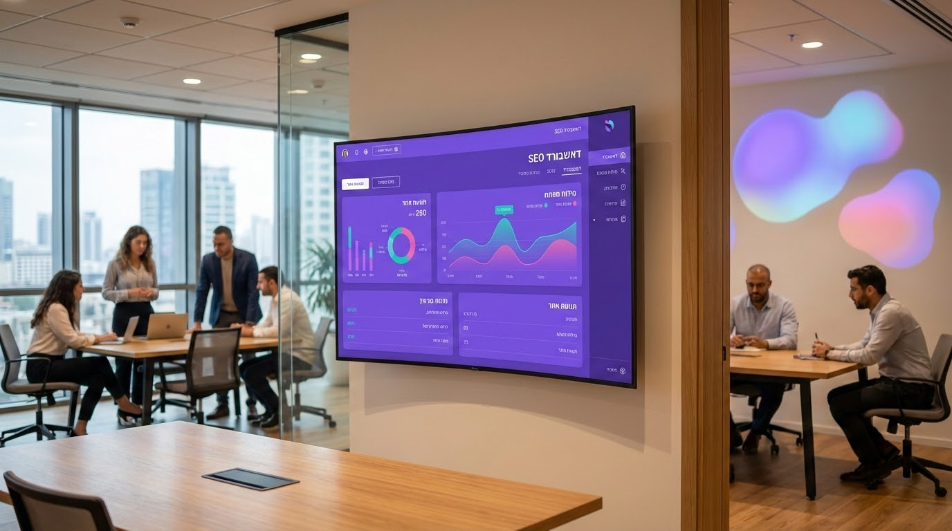 מערכת WEBFORCE מבית Webs — תרשים שלבי הטמעת למידת מכונה בקידום אתרים