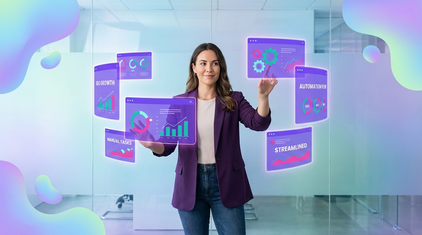 למה SEO אוטומטי הפך לנפוץ - תרשים המציג את הגורמים לעלייה בשימוש באוטומציה