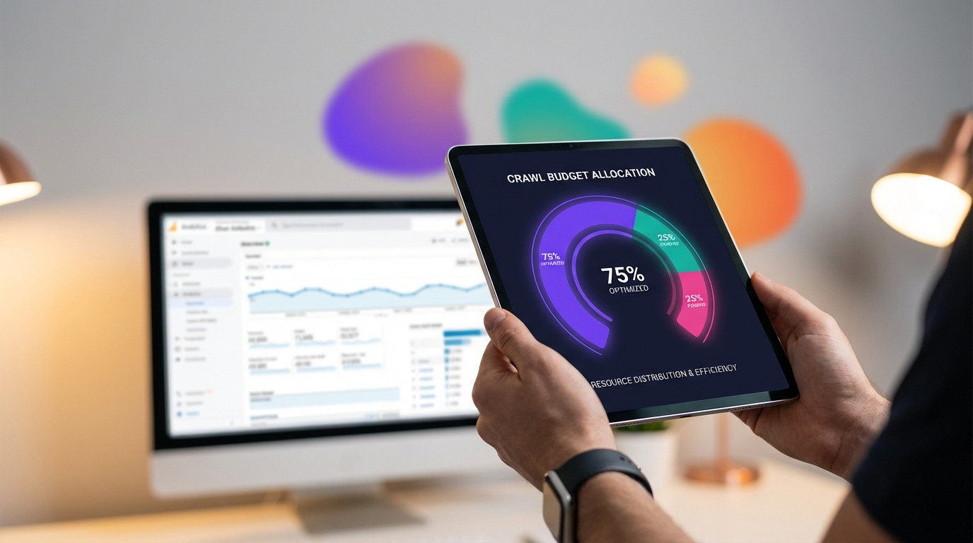 אילוסטרציה של השפעת Crawl Budget על אתרים קטנים וגדולים בהקשר של SEO טכני