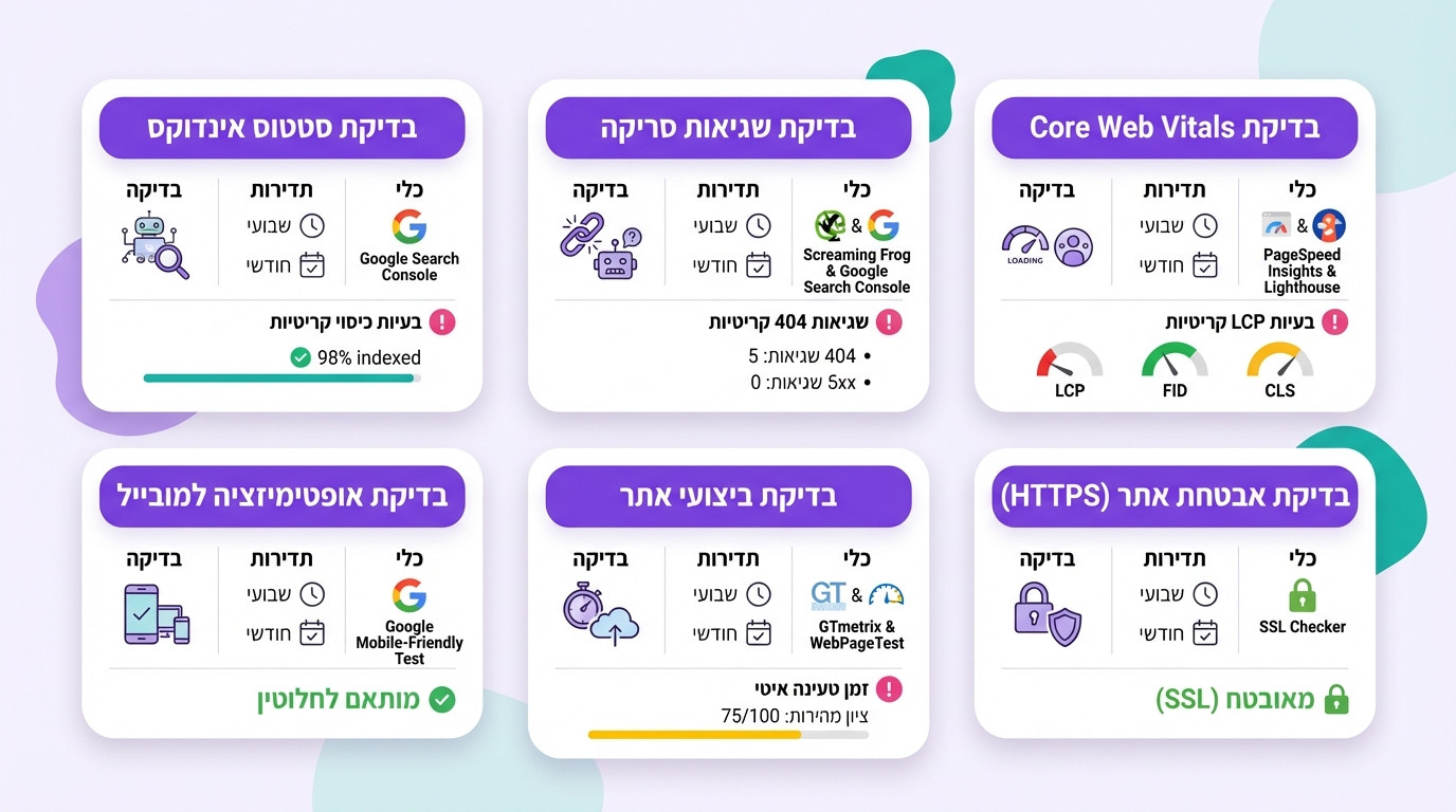 דשבורד מדידה אחיד לניהול קידום אתרים מרובים