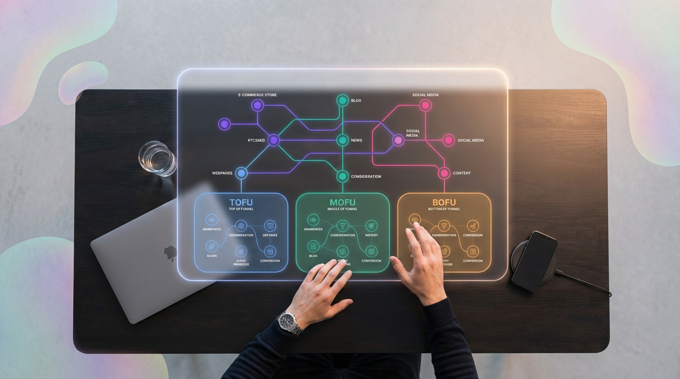 מפת כוונות חיפוש למניעת קניבליזציה בין אתרים מרובים