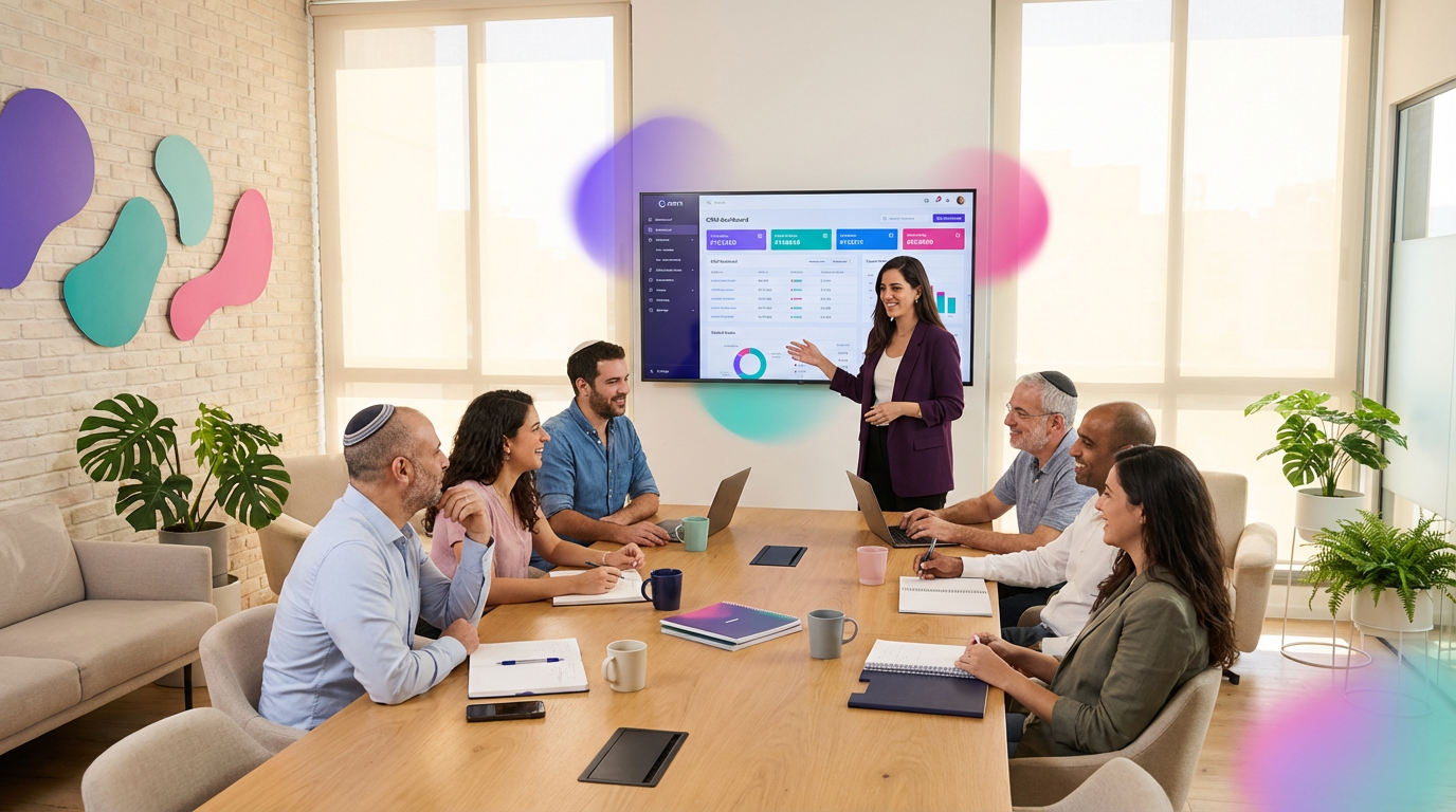 למה הצוות לא משתמש במערכת CRM ואיך לשנות את זה בסוכנות קידום