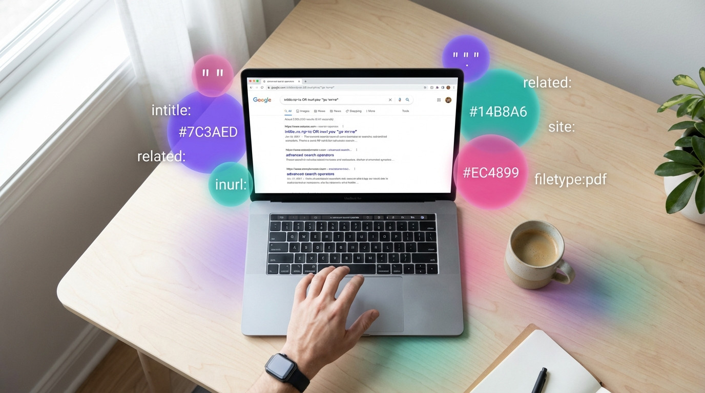 אופרטורים מתקדמים בגוגל לאיתור דפי משאבים עם קישורים שבורים