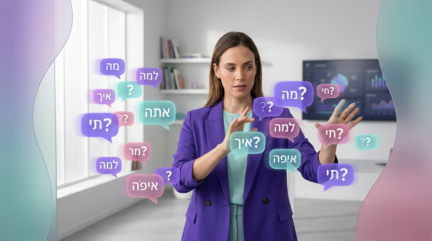 מחקר מילות מפתח לקידום קולי — שינוי הגישה מביטויים לשאלות מלאות בשפה טבעית