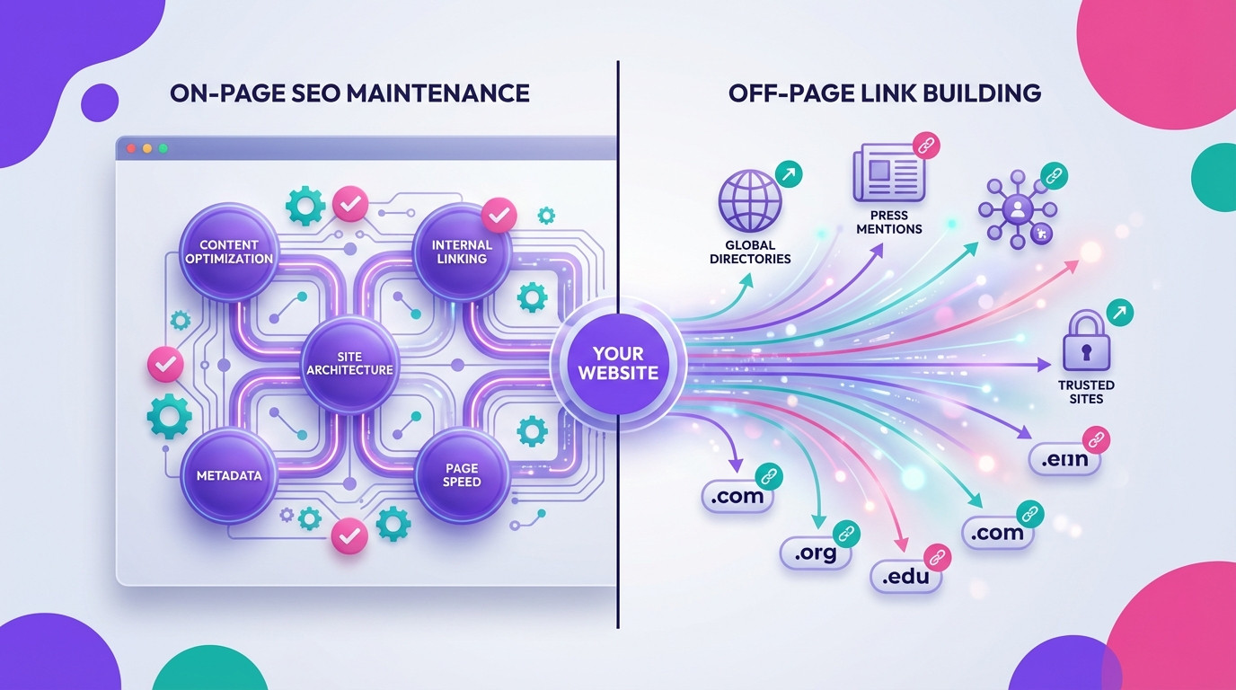 ההבדל בין תיקון קישורים שבורים פנימיים לבין Broken Link Building חיצוני
