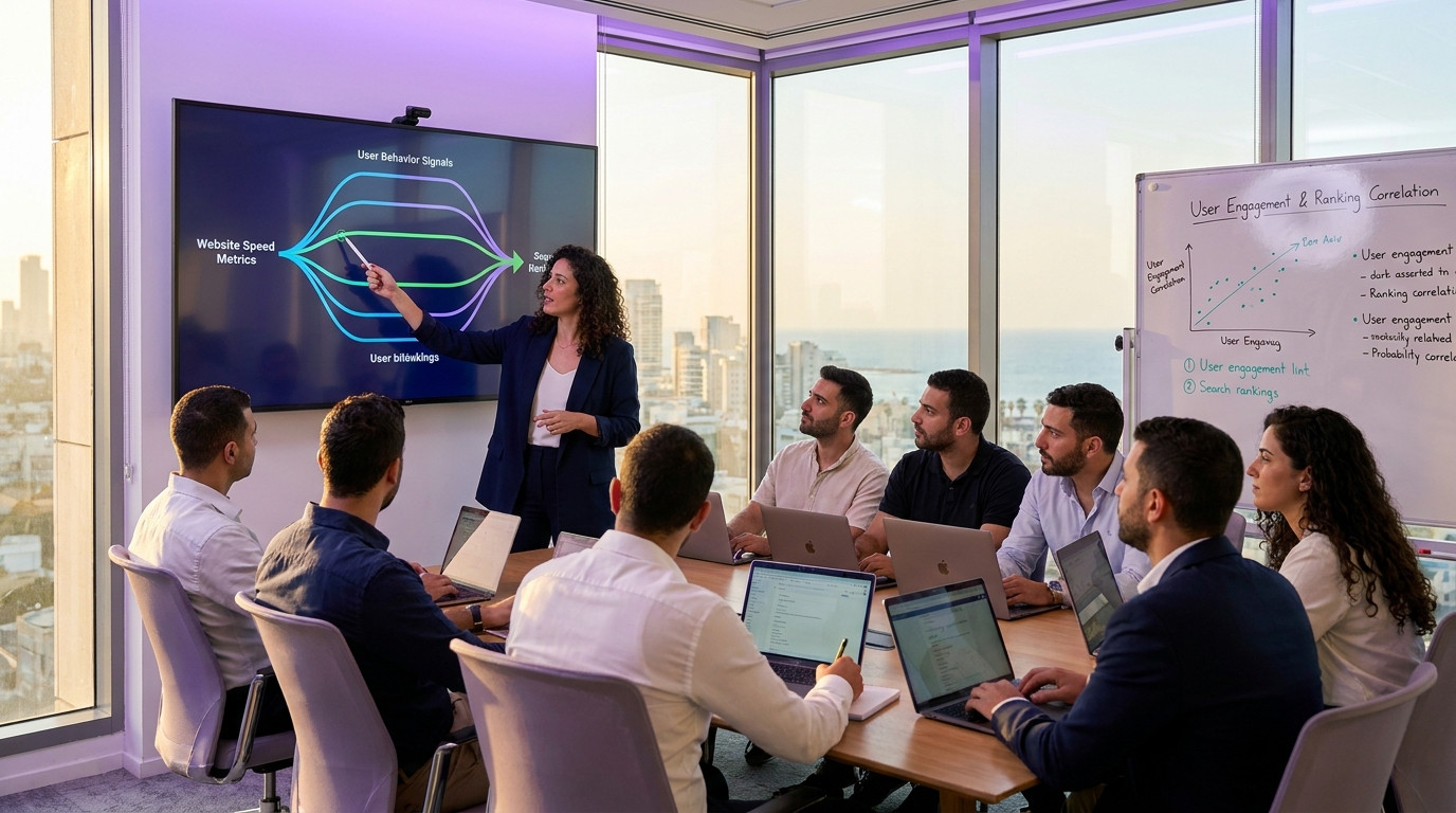 לוחות זמנים לתיקון מהירות אתר לפי סוג פרויקט וגודל האתר