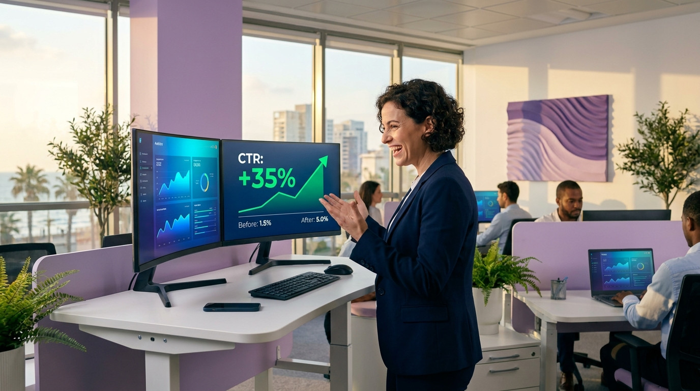 אופטימיזציית CTR כהשקעה המשתלמת ביותר בקידום אתרים היום