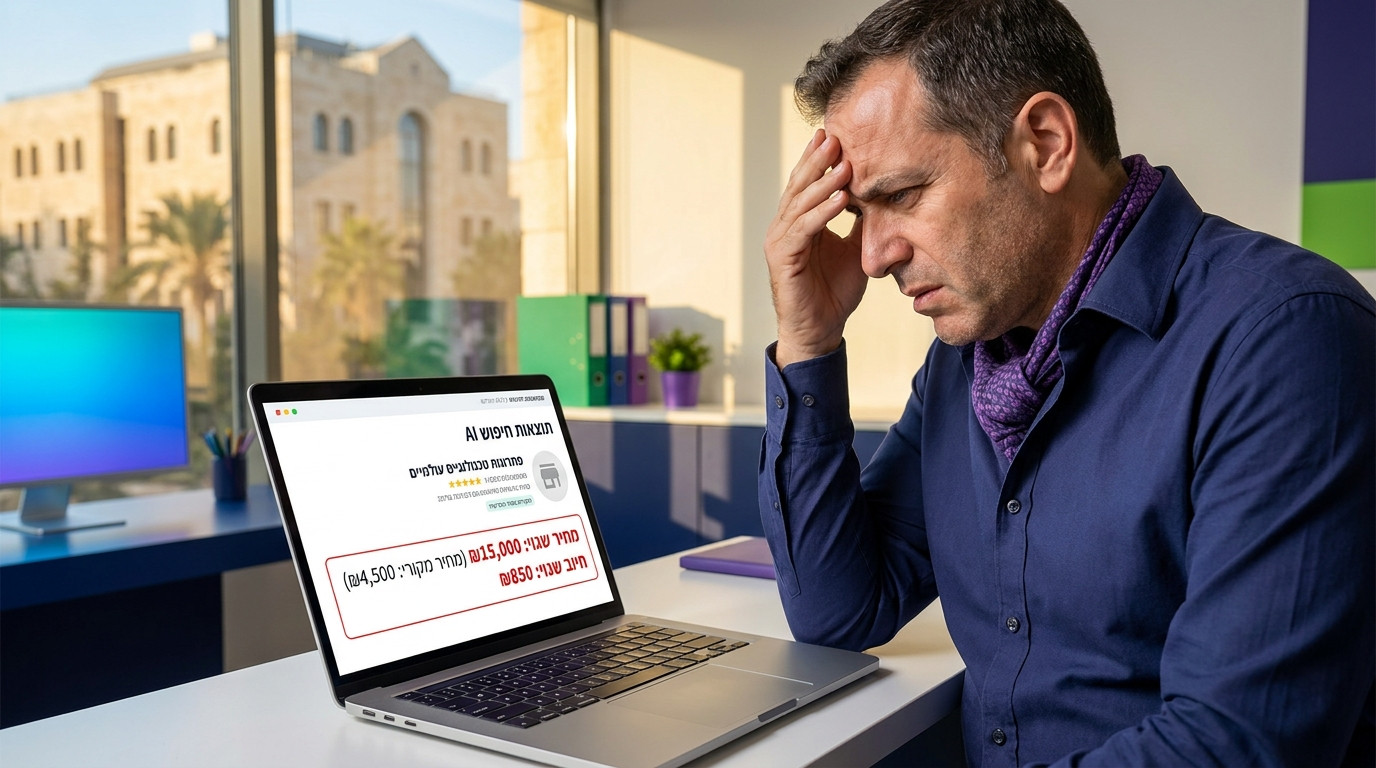 השוואת נתח ציטוטים בין מתחרים בתשובות AI